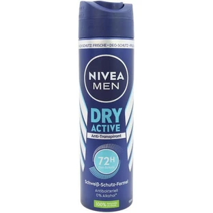 Сухий активний дезодорант-спрей Nivea 150 мл