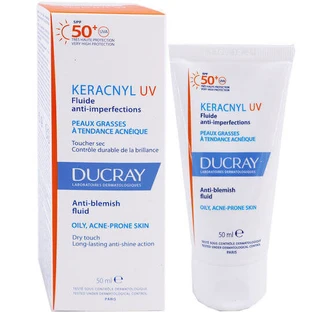 Ducray Kerancyl Солнцезащитный крем для лица SPF50 50 мл