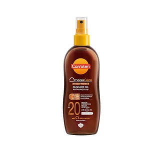 Carroten Omega Care Водостойкое солнцезащитное масло для тела SPF20 150 мл
