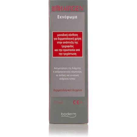 Лосьон для волос Boderm Hairgen против выпадения волос 125 мл: цены и характеристики