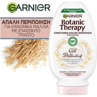 Garnier Botanic Therapy Oat Milk Delicacy Восстанавливающий/питательный кондиционер для всех типов волос 200 мл