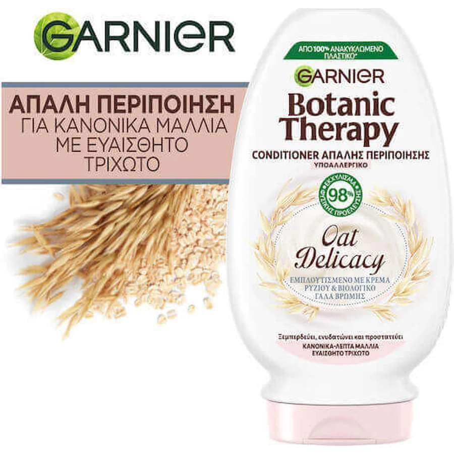 Garnier Botanic Therapy Oat Milk Delicacy Восстанавливающий/питательный кондиционер для всех типов волос 200 мл: цены и характеристики