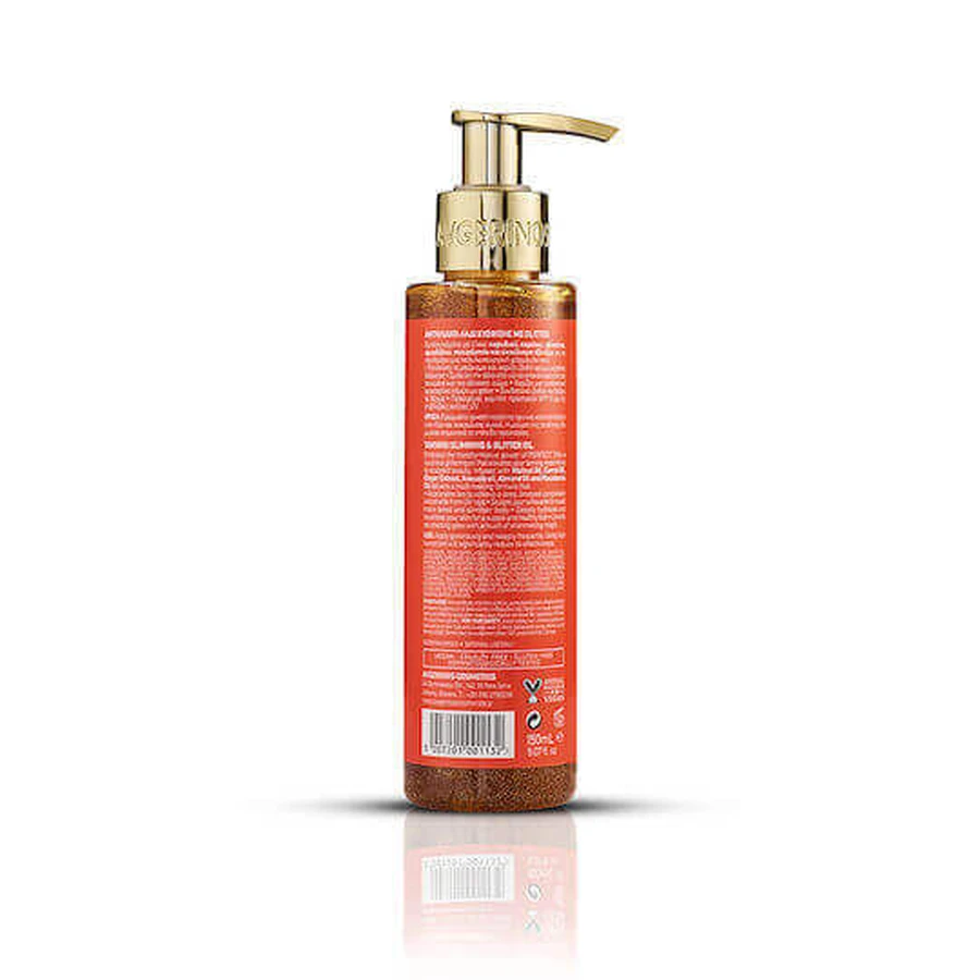 Avgerinos Cosmetics Summer Addict Summer Addict Perfect Tan Slimming & Glitter Oil SPF6 Антисолнечное масло для тела с пигментом 150 мл: цены и характеристики