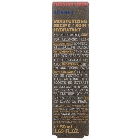 Korres Athenian Grooming Чоловічий зволожуючий крем-гель для обличчя 50мл: ціни та характеристики
