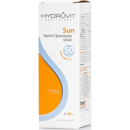 Target Pharma Hydrovit Sun Cream Солнцезащитный крем для лица SPF50 50 мл: цены и характеристики