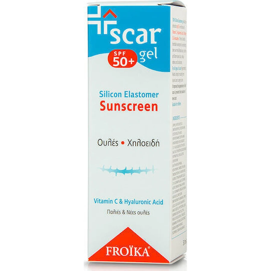 Силіконовий сонцезахисний гель для шрамів Froika Scar SPF50+ 30 мл: ціни та характеристики