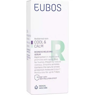 Відлущувальна антивікова сироватка для обличчя Eubos Cool & Calm проти почервоніння 30 мл