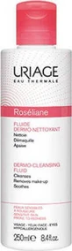 Uriage Roseliane Roseliane Dermo-Cleansing Fluid Emulsion Face & Eyes 250ml Дермоочищуюча емульсія для обличчя та очей