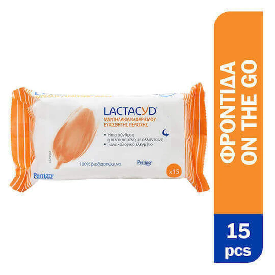 Інтимні серветки Lactacyd 15шт: ціни та характеристики