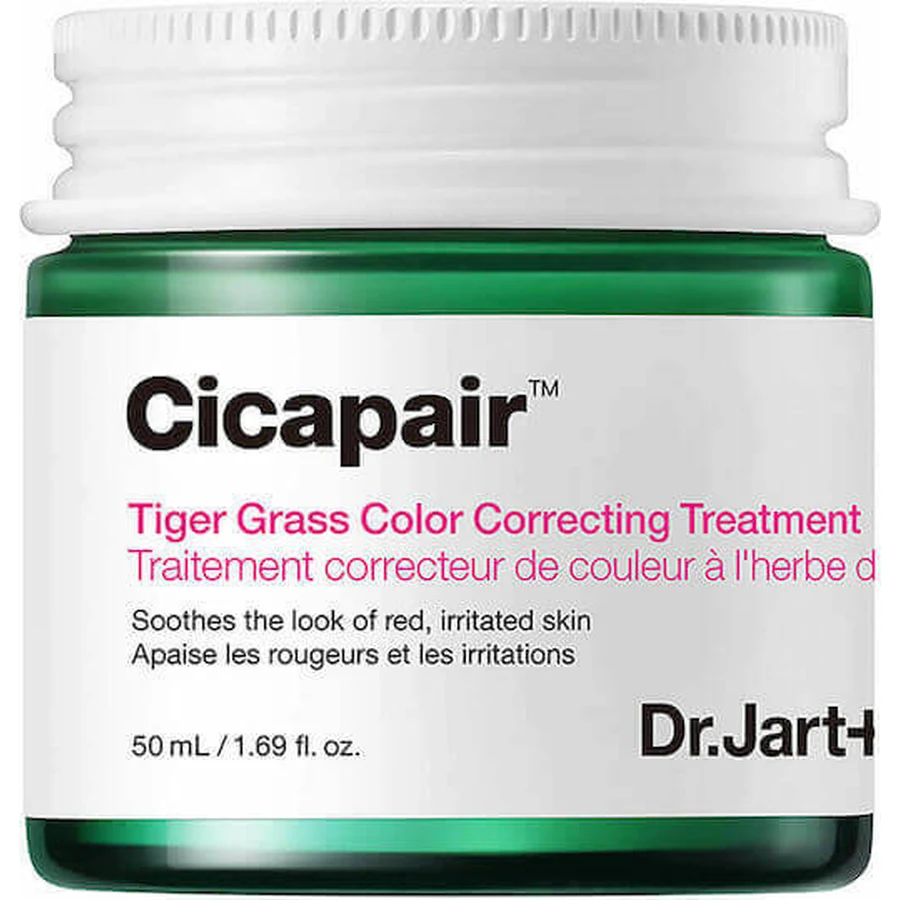 Dr. Jart+ Cicapair Tiger Grass Moisturising Day Face Cream SPF30 Крем для лица против покраснений с ниацинамидом и центеллой азиатской 50 мл: цены и характеристики