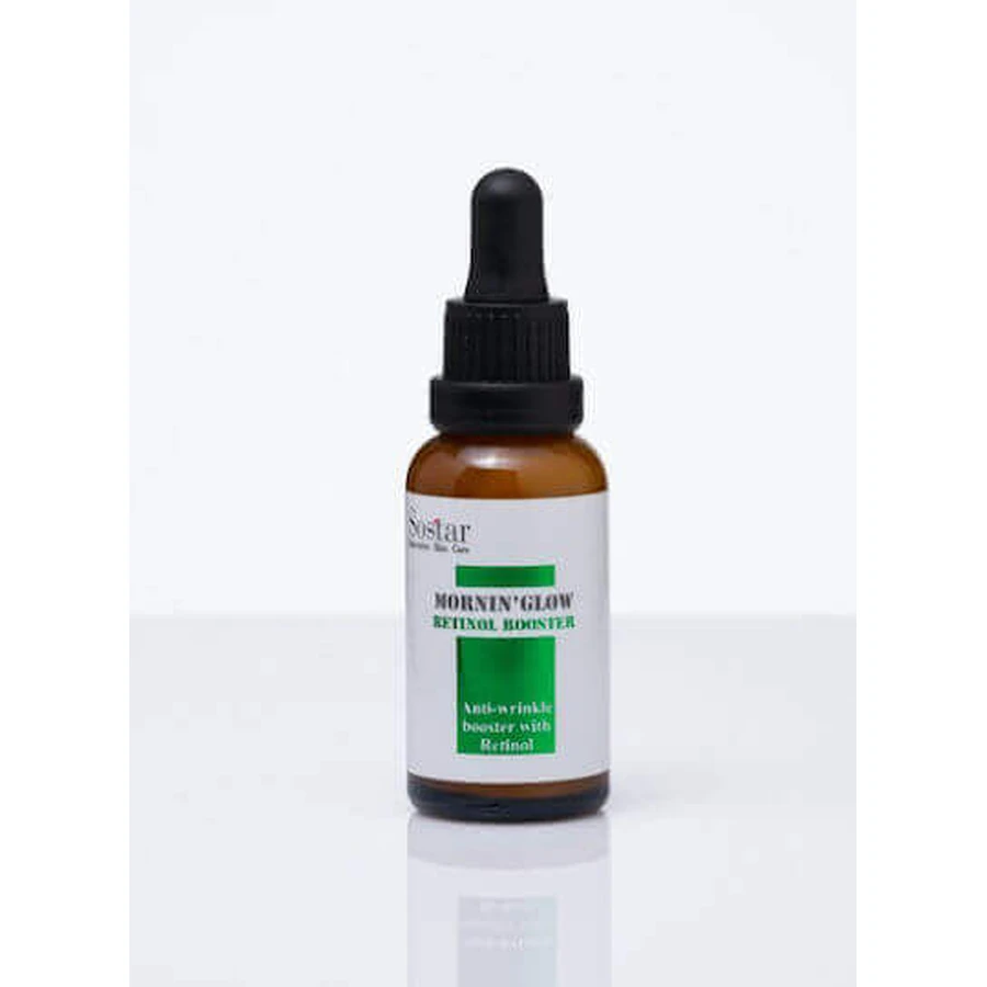 Sostar Glow Retinol Anti-Ageing Face Booster с ретинолом и гиалуроновой кислотой 30 мл: цены и характеристики