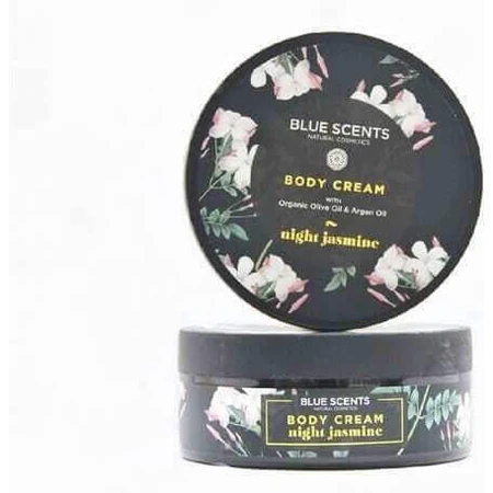 Blue Scents Ночной жасминовый увлажняющий крем для тела с алоэ вера и ароматом жасмина для всех типов кожи 210 мл: цены и характеристики