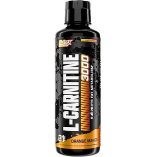 Nutrex Жидкий карнитин с карнитином 3000 мг и вкусом апельсина манго 480 мл