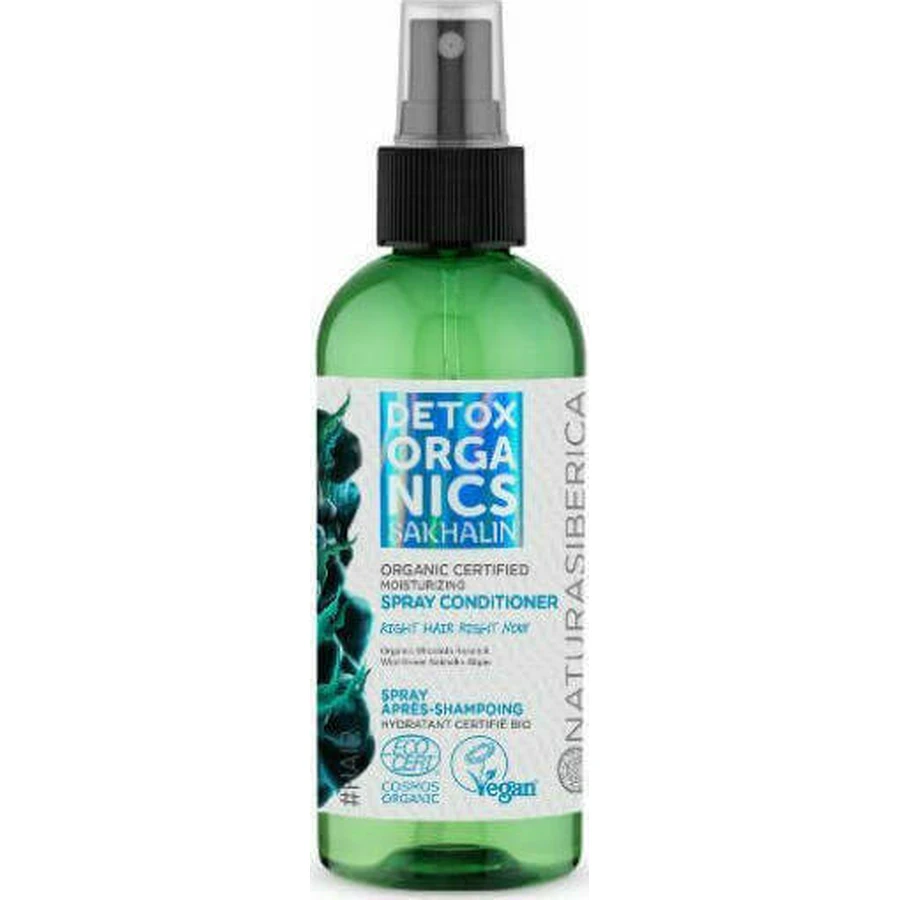 Natura Siberica Detox Organics Sakhalin Organics Sakhalin Leave In Conditioner Кондиціонер для збереження кольору для фарбованого волосся 170 мл: ціни та характеристики