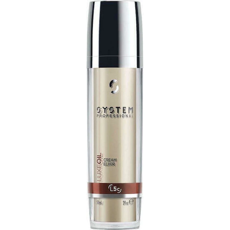 System Professional Fibra LuxeOil LuxeOil L5C Cream Elixir Leave In Conditioner Восстанавливающий/питательный кондиционер для всех типов волос 50 мл: цены и характеристики