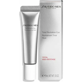 Shiseido Shiseido Total Revitaliser Зволожуючий і відновлюючий крем для чоловіків проти темних кіл під очима 15 мл