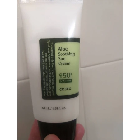 Cosrx Алое Заспокійливий Сонцезахисний крем для обличчя SPF50+ 50мл: ціни та характеристики