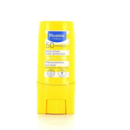 Mustela Високозахисний сонцезахисний крем для обличчя та тіла SPF50 9 мл: ціни та характеристики