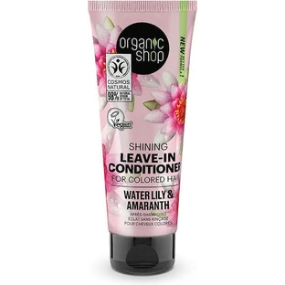 Natura Siberica Organic Shop Shining Shop Shining Leave In Colour Maintenance Conditioner для окрашенных волос 75 мл