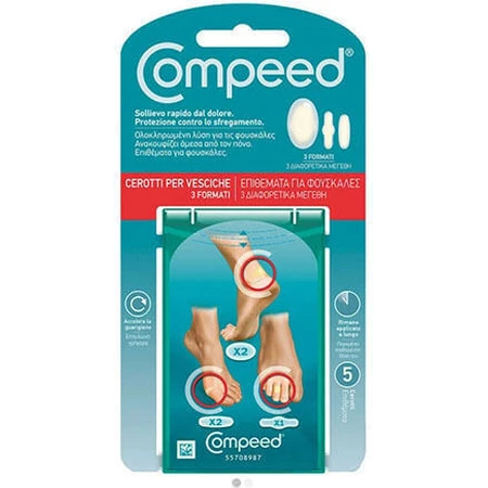 Гелевые пластыри Compeed для лечения бурсита 5шт: цены и характеристики