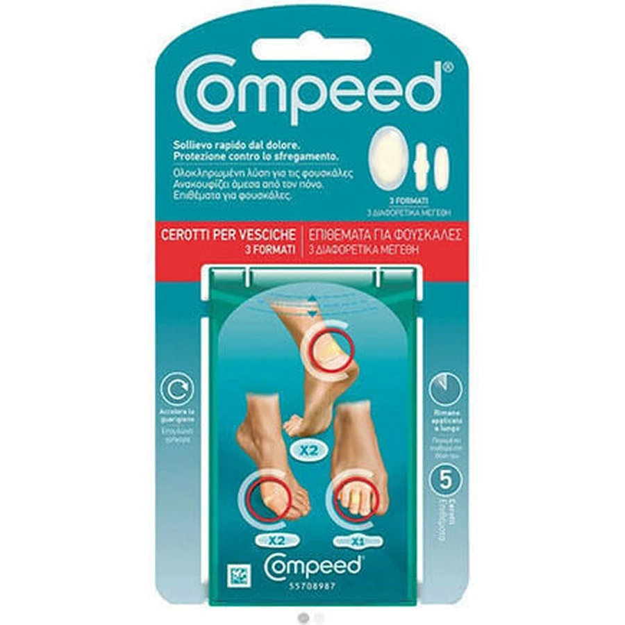 Гелевые пластыри Compeed для лечения бурсита 5шт: цены и характеристики