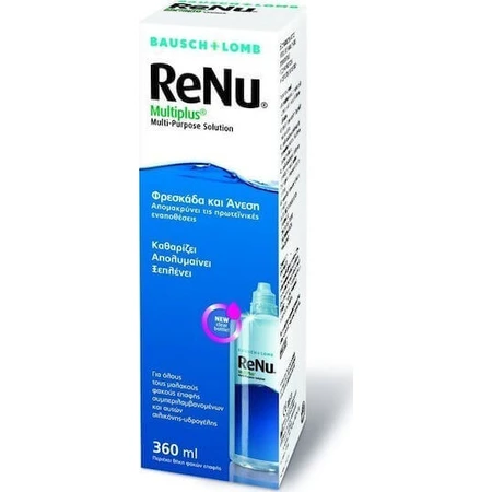 Раствор для контактных линз Bausch & Lomb ReNu Multiplus 360 мл: цены и характеристики