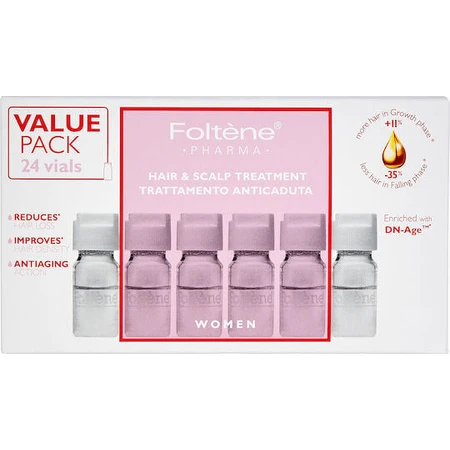 Foltene Hair & Scalp Treatment Ампулы для волос от выпадения для женщин 24x6 мл: цены и характеристики