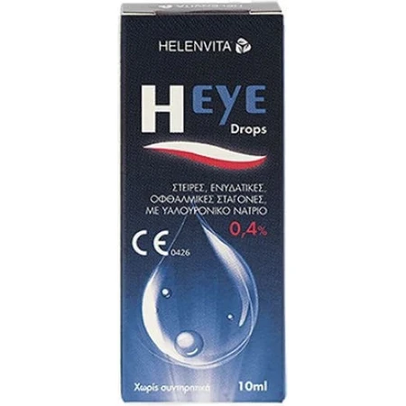 Helenvita Heye Drops 0,4% гіалуронової кислоти краплі очні 10мл: ціни та характеристики