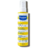 Mustela Водостойкий детский солнцезащитный крем-спрей SPF50 200 мл