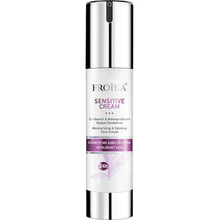 Зволожуючий крем для обличчя Froika Sensitive Light 24h з гіалуроновою кислотою та пептидом 50мл: ціни та характеристики