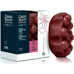 Cleanskin Slim Care Массажное и тонизирующее мыло с травами и красным виноградом 100 гр.