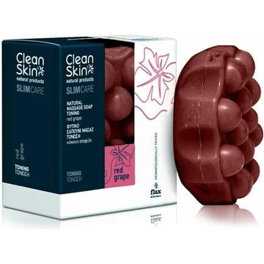 Cleanskin Slim Care Массажное и тонизирующее мыло с травами и красным виноградом 100 гр.: цены и характеристики