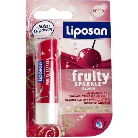 Liposan Colour Blister Бальзам для губ SPF10 Вишневый блеск 4,8 гр.: цены и характеристики