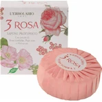 L' Erbolario 3 Rosa Sapone Profumato Body Soap Bar 100gr: цены и характеристики