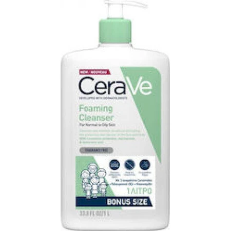 CeraVe Піноутворюючий гель для нормального та жирного тіла з гліцерином 1000мл: ціни та характеристики