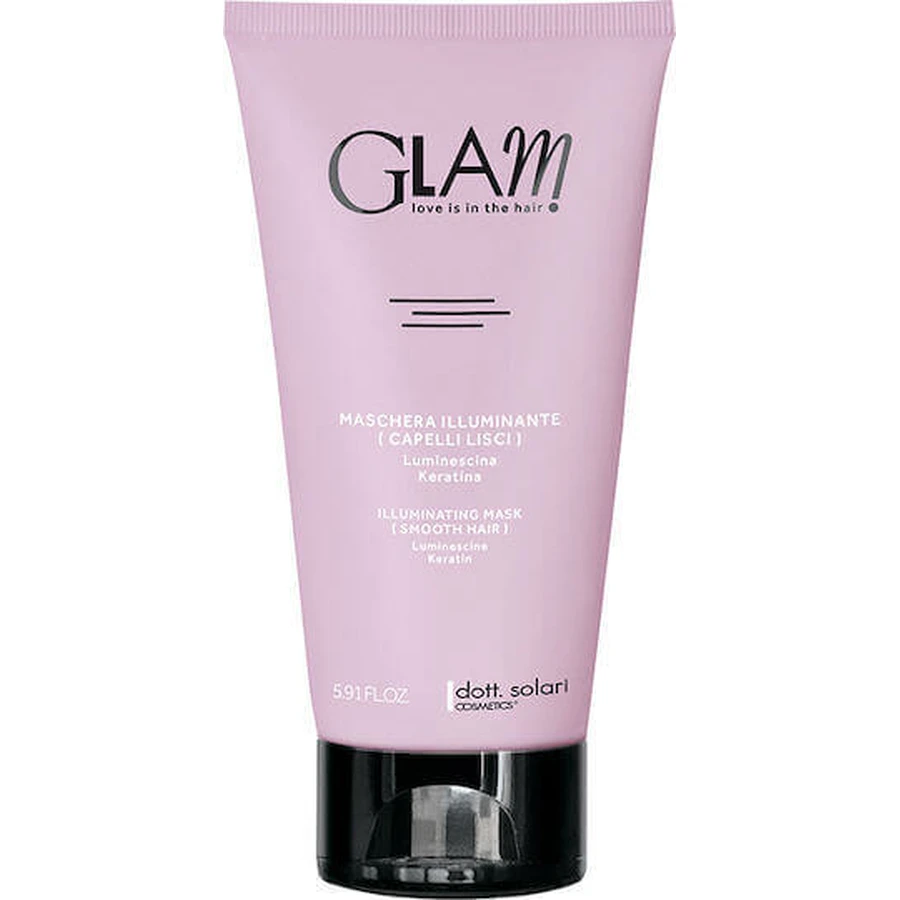 Крапка. Solari Glam Glam Illuminating Mask Маска для гладкого волосся з ефектом сяйва 175 мл: ціни та характеристики