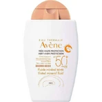 Eau Thermale Avène Fluide Mineral Teinte Водостійкий мінеральний крем для обличчя SPF50 з пігментом 40 мл: ціни та характеристики