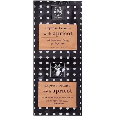 Apivita Express Beauty Абрикосовый скраб-гель для лица для нормальной/сухой кожи 16 мл: цены и характеристики