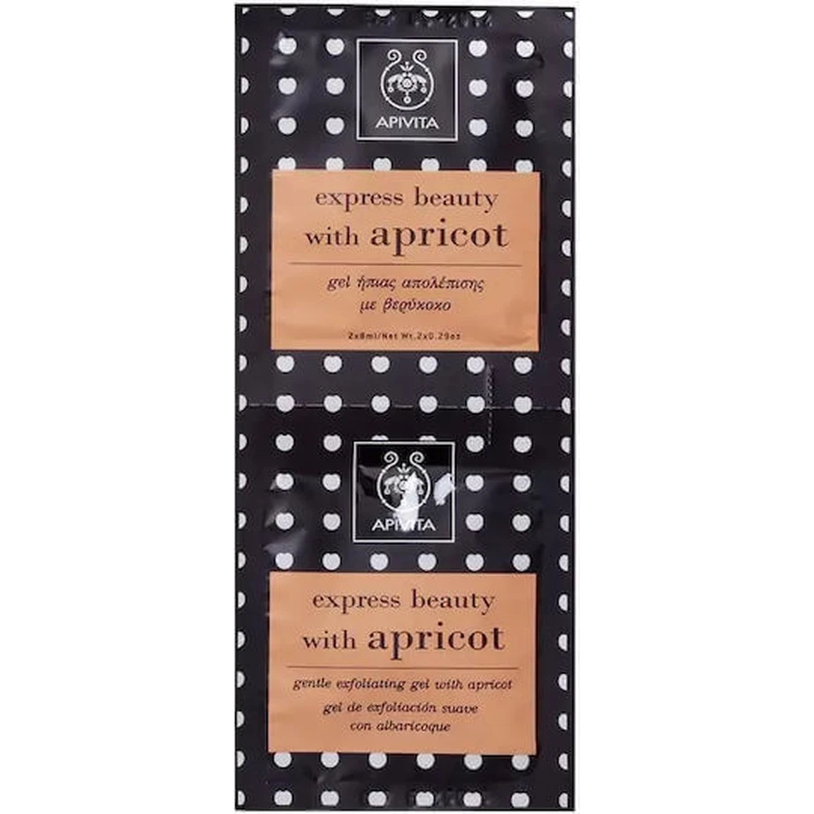 Apivita Express Beauty Абрикосовый скраб-гель для лица для нормальной/сухой кожи 16 мл: цены и характеристики