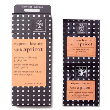 Apivita Express Beauty Абрикосовый скраб-гель для лица для нормальной/сухой кожи 16 мл: цены и характеристики