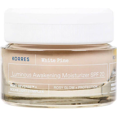 Korres White Pine Зволожуючий денний крем для обличчя з SPF20 та пептидом 40мл: ціни та характеристики