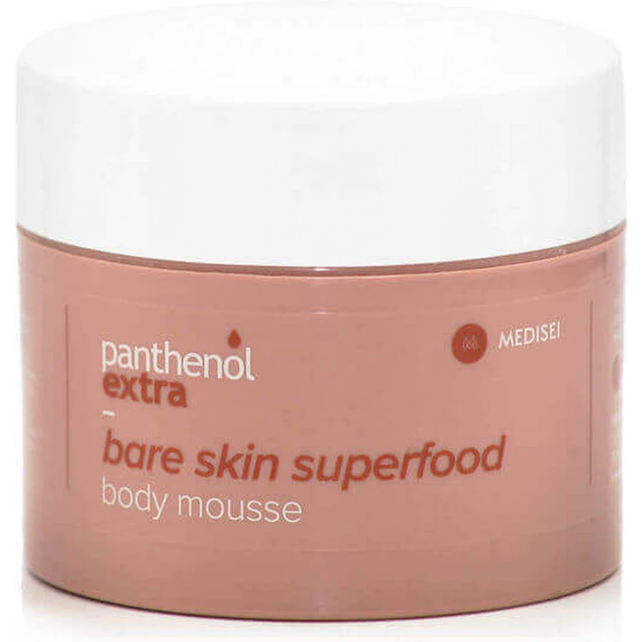 Medisei Panthenol Panthenol Extra Bare Skin Superfood Зволожуючий мус для тіла для всіх типів шкіри 230 мл: ціни та характеристики