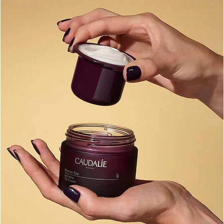 Caudalie Premier Cru The Cream Refill 24h Увлажняющий, антивозрастной и тонизирующий крем для лица с гиалуроновой кислотой 50 мл: цены и характеристики