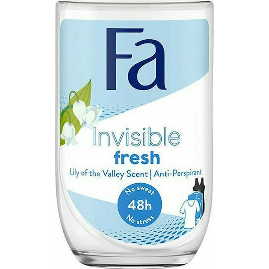 Fa Invisible Fresh Lily Of The Vallery Deodorant 48h Roll-On 50ml: цены и характеристики