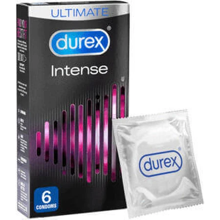 Durex Презервативы интенсивные с задержкой и полосками 6шт: цены и характеристики