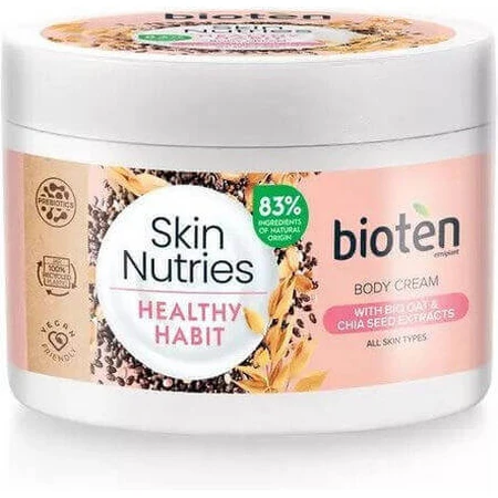 Bioten Skin Nutrients Здорова Звичка Зволожуючий крем для тіла для всіх типів шкіри 250мл: ціни та характеристики