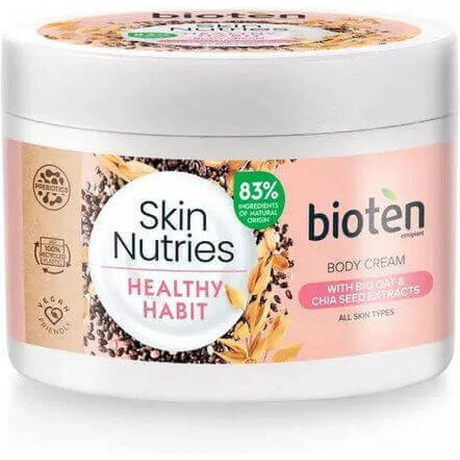 Bioten Skin Nutrients Здорова Звичка Зволожуючий крем для тіла для всіх типів шкіри 250мл: ціни та характеристики