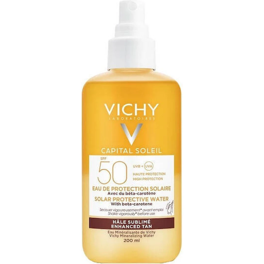 Vichy Capital Soleil Водостойкий лосьон для тела SPF50 спрей 200 мл: цены и характеристики
