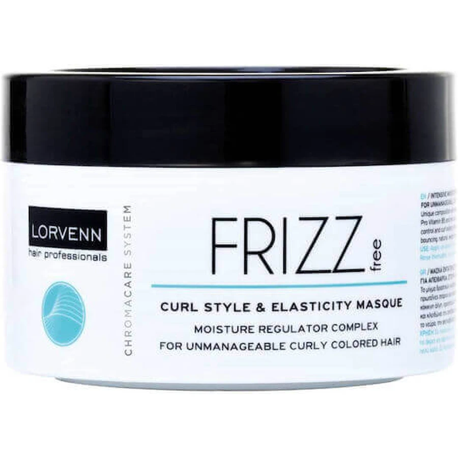 Lorvenn Frizz Free Curl Style & Elasticity Colour Retaining Hair Mask 500 мл: цены и характеристики