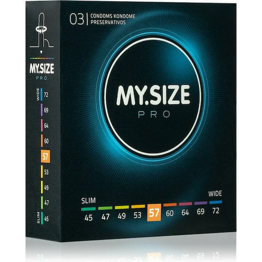 My Size Prezervative Pro 57мм 3шт 3шт: ціни та характеристики